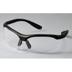 ProVision® Kool Daddy™ Bifocal Black Frame - Clear Lens 1.0 Diopter